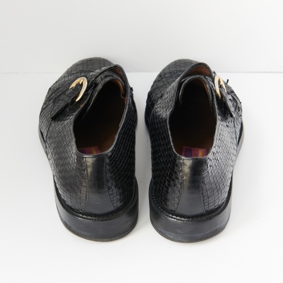 80s - SUSAN BENNIS - WARREN EDWARDS - Shoes - Men\'s - 10 - BLK - Woven main image 2